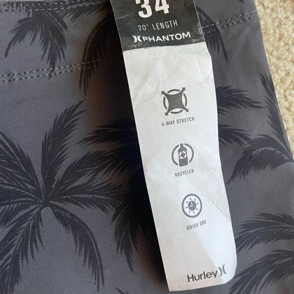 HURLEY PHANTOM WEEKENDER BOARDSHORT 20" Size 34 ( L ) - Picture 4 of 6